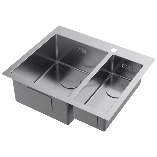 Кухонная мойка OMOIKIRI Akisame 60-2-L (Нержавеющая сталь)