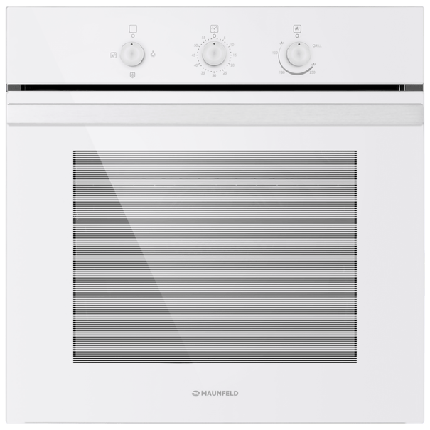 Газовый духовой шкаф MAUNFELD MGOG.673 (Белый)