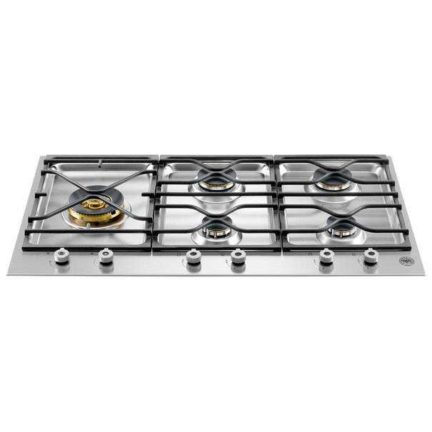 Газовая варочная панель Bertazzoni PM365S0 (Нержавеющая сталь)