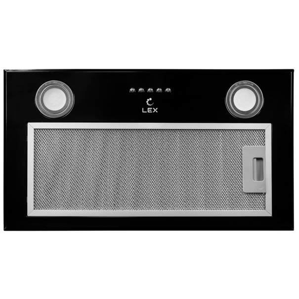 Полновстраиваемая вытяжка LEX GS BLOC P 600 (Черный)