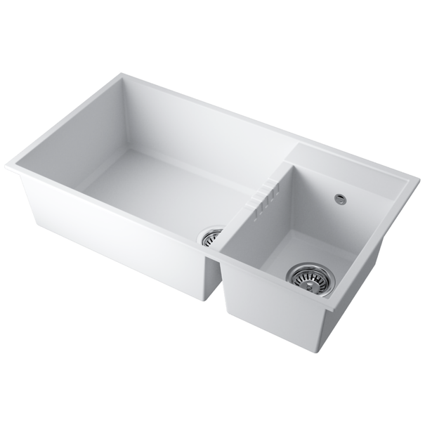 Кухонная мойка OMOIKIRI Tedori 85-2-U (Белый)