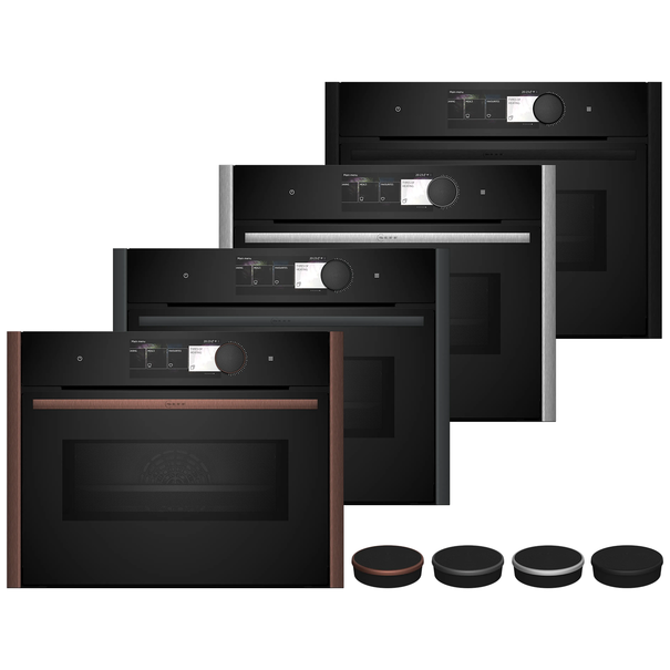 Компактный духовой шкаф с свч NEFF C29MY7MY0 (Черный (Без фурнитуры))