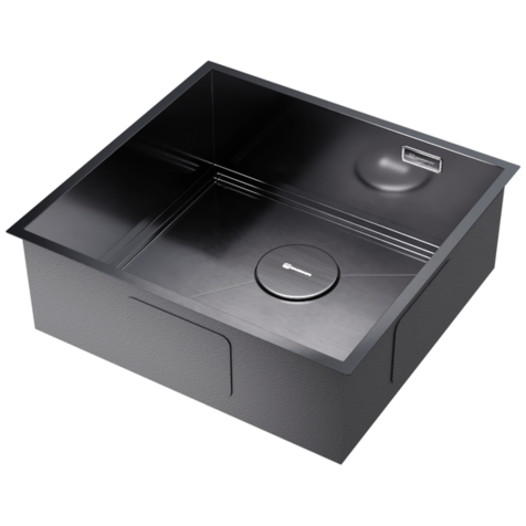 Кухонная мойка OMOIKIRI Kasen 48-26-INT (Вороненая сталь)