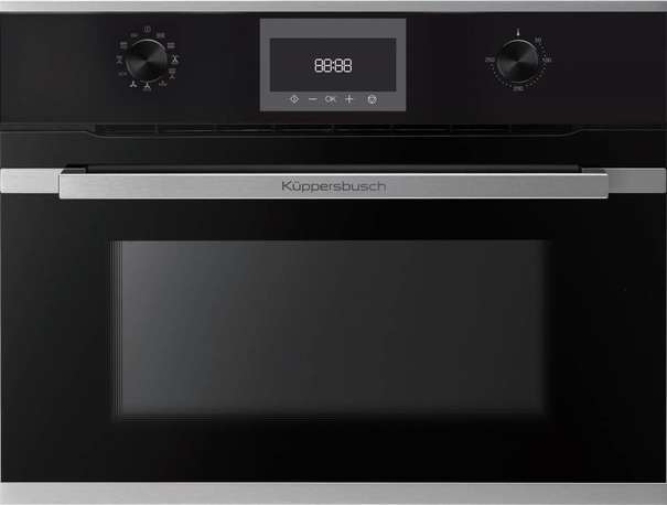 Компактный духовой шкаф с свч Kuppersbusch CBM 6330.0 (S2 Black Chrome)