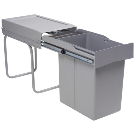 Система сортировки отходов Alveus ALBIO 20 1X21 L+0,5 L (Серый)