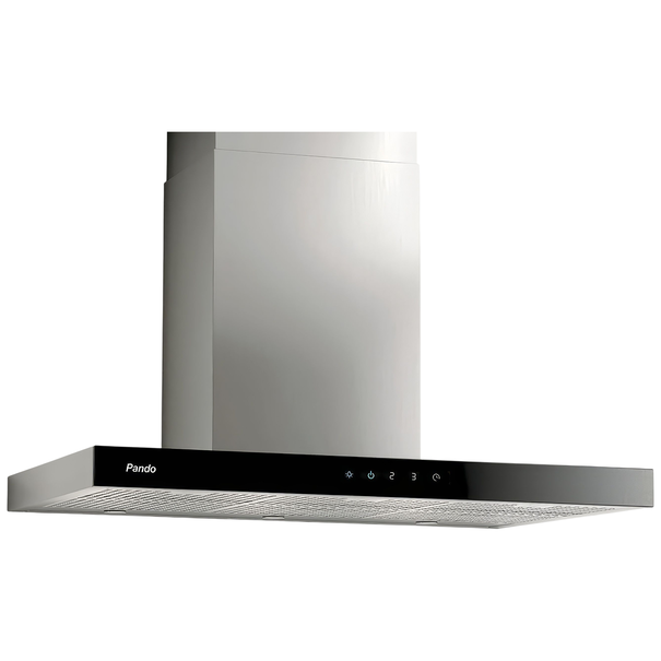Т-образная вытяжка Pando P-826/90 IX-TOUCH CR. NE 850 SEC (Нержавеющая сталь)