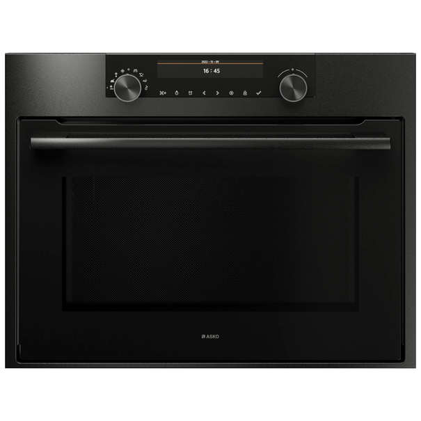 Встраиваемая микроволновая печь Asko OM8487B (Темная сталь)