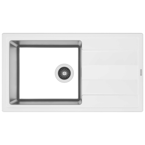 Кухонная мойка Florentina КОМБИ 860 (Жасмин)