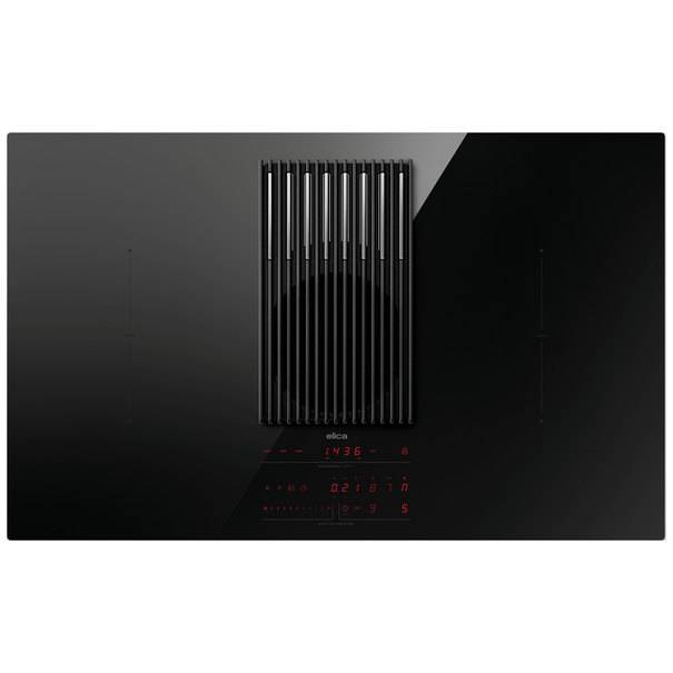 Индукционная варочная панель с вытяжкой Elica NIKOLATESLA LIBRA EVO /A/83 (Черный)