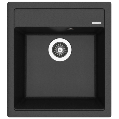 Кухонная мойка Florentina ЛИПСИ 460 (Антрацит)
