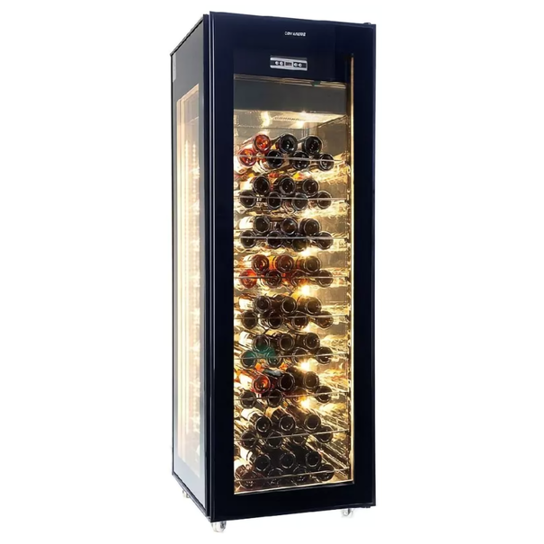 Винный шкаф Cavanova CVVT400 (Черный)