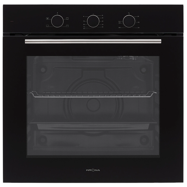 Электрический духовой шкаф Krona ELEMENT 60 (Черный / Нержавеющая сталь)