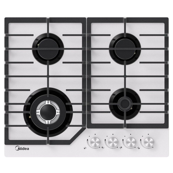 Газовая варочная панель Midea MG645TG (Белый)