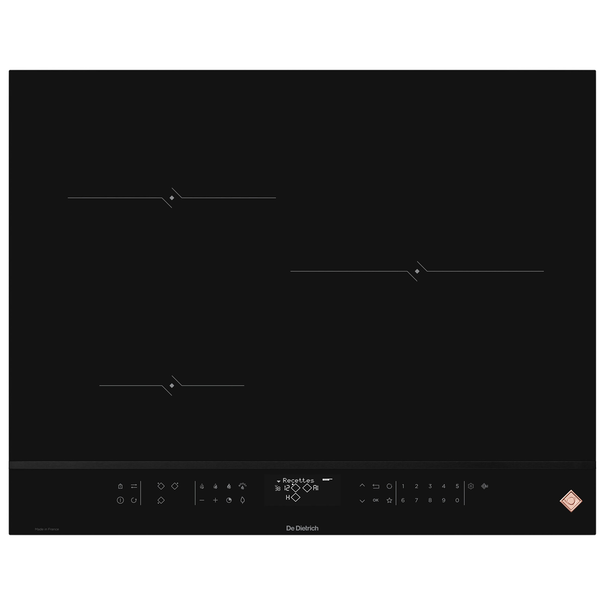 Индукционная варочная панель De Dietrich DPI4321 (Черный / Медь)