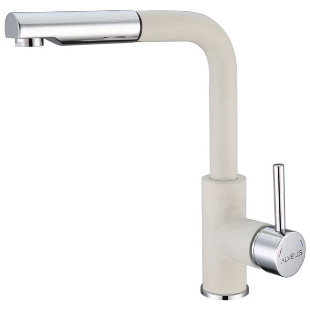 Смеситель для кухни Alveus Siros-P (Белый)