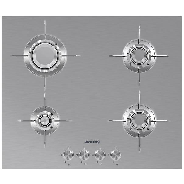 Газовая варочная панель Smeg PXL664 (Нержавеющая сталь)