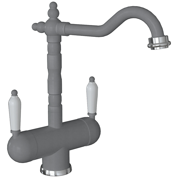 Смеситель для кухни Florentina АРИЯ FL (Серый шелк)