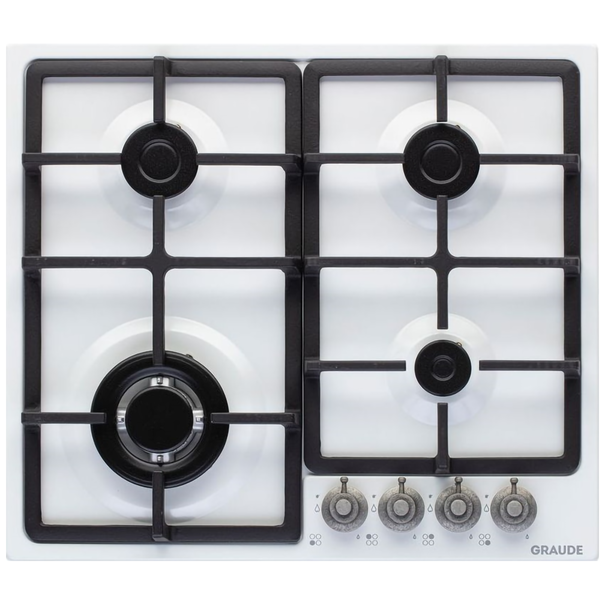 Газовая варочная панель GRAUDE GSK 60.1 M (Белый)