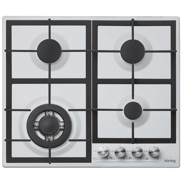 Газовая варочная панель Korting HG 665 CT (Белый)