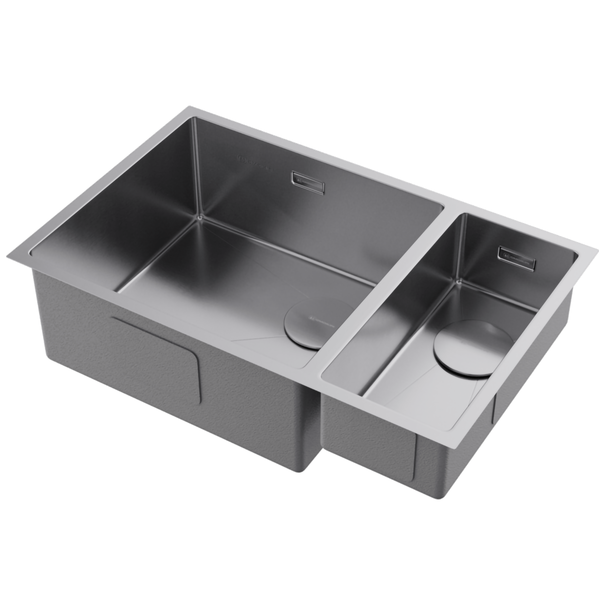 Кухонная мойка OMOIKIRI Taki 69-2-U/IF Side-L (Нержавеющая сталь)