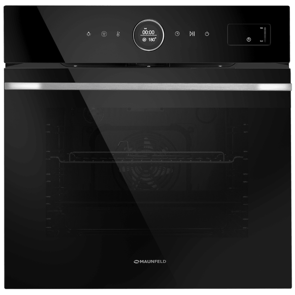 Электрический духовой шкаф с паром MAUNFELD EOEH7617STB (Черный)