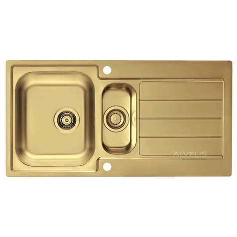 Кухонная мойка Alveus Line 10 Monarch (Золото)
