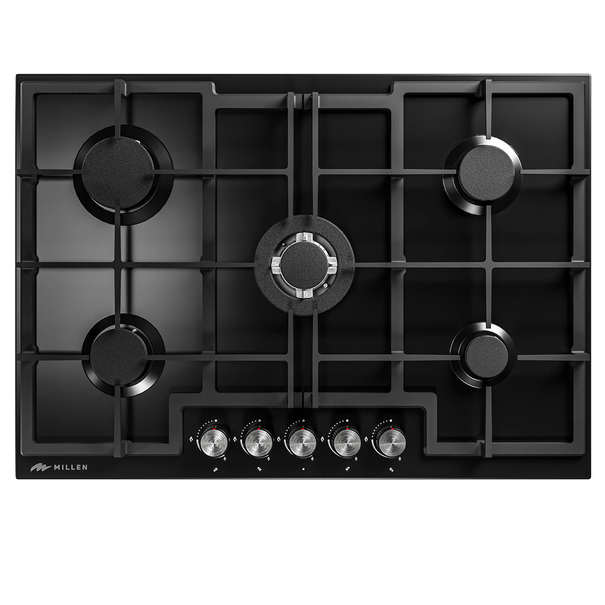 Газовая варочная панель MILLEN MGHD 7501 (Черный)
