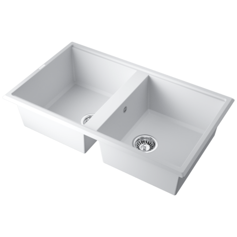 Кухонная мойка OMOIKIRI Tedori 86-2 (Белый)