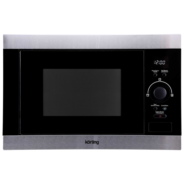 Встраиваемая микроволновая печь Korting KMI 825 (Нержавеющая сталь)