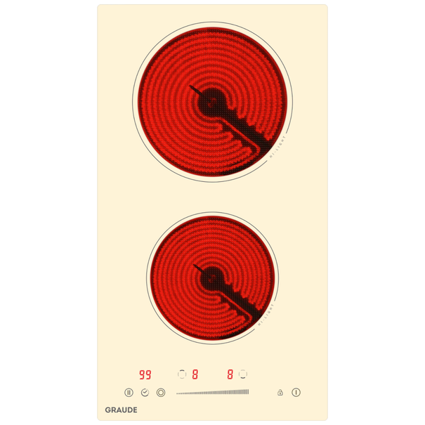 Электрическая варочная панель GRAUDE EK 30.0 (Бежевый)