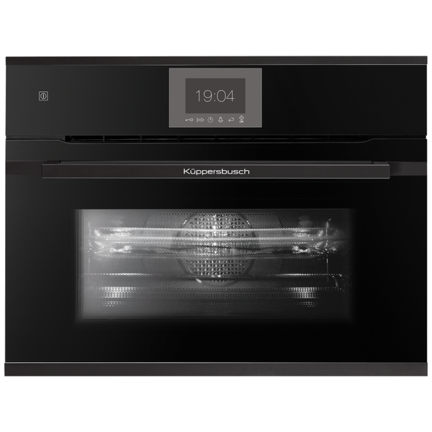 Компактный духовой шкаф с свч Kuppersbusch CBM 6550.0 S (Black Velvet)