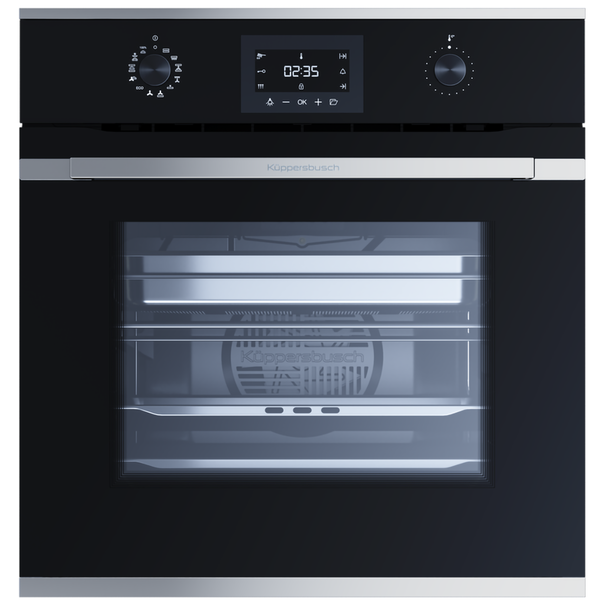 Электрический духовой шкаф с паром Kuppersbusch BD 6340.0 S (Silver Chrome)