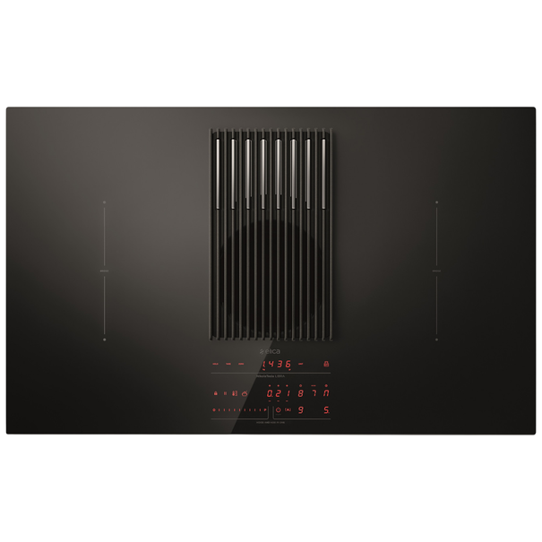 Индукционная варочная панель с вытяжкой Elica NIKOLATESLA LIBRA /F/83 (Черный)