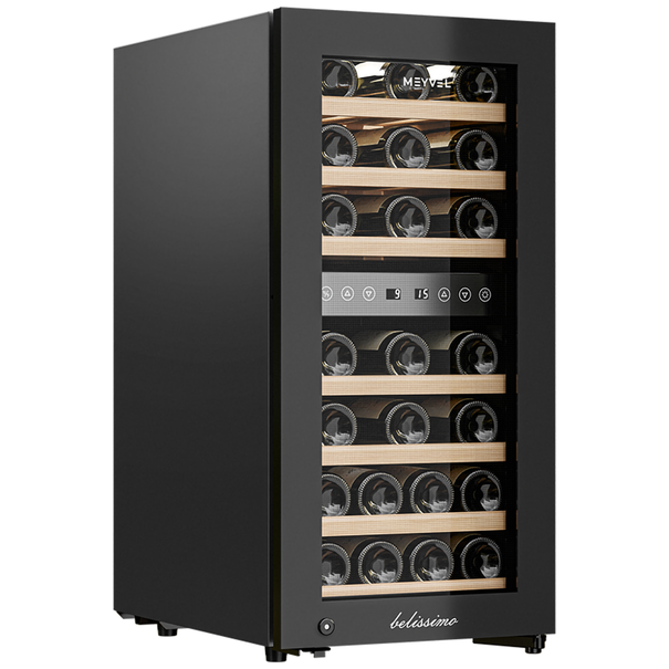 Винный шкаф Meyvel MV33-KBF2 (Черный)