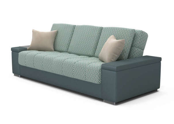 Диван    Orion прямой c 1 столешницей, цвет: Palladio romb mint