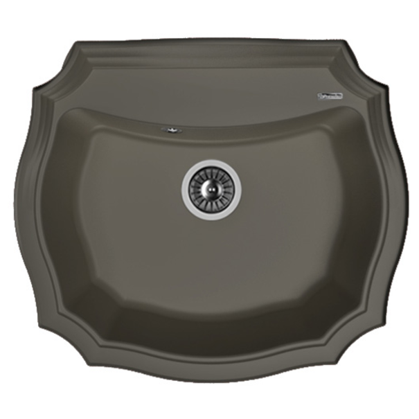 Кухонная мойка Florentina ЭМИЛИЯ 640 (Антрацит)