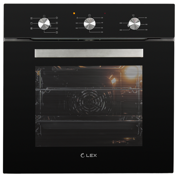 Электрический духовой шкаф LEX EDM 073 (Черный)