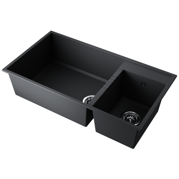 Кухонная мойка OMOIKIRI Tedori 85-2-U (Черный)
