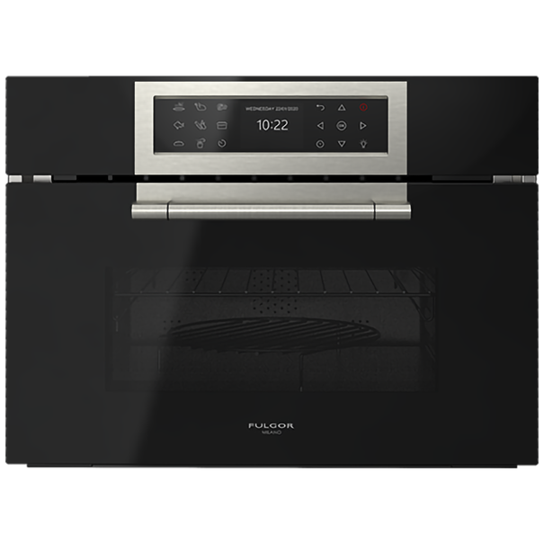 Компактный духовой шкаф с свч Fulgor Milano FCLCMO 4510 TEM (Черный)