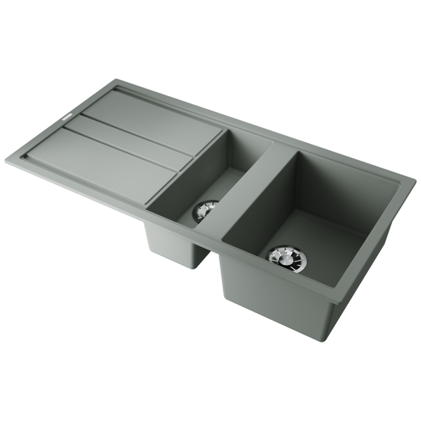 Кухонная мойка OMOIKIRI Kitagawa 100-2 (Wind Green)