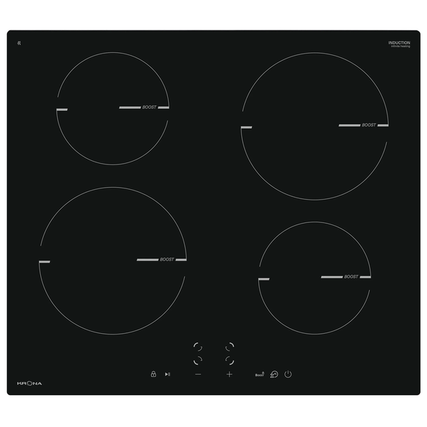 Индукционная варочная панель Krona MAGIER 60 4BTK (Черный)