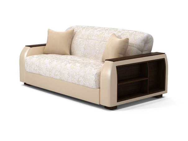 Диван    Sunset с бельевым коробом Flora beige