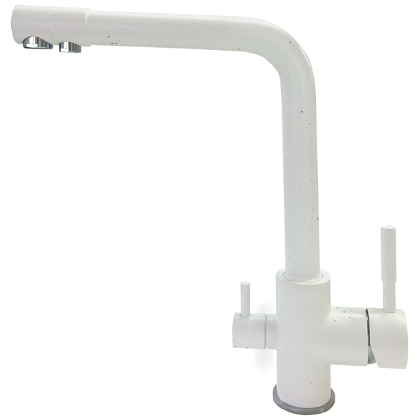 Смеситель для кухни LEX BIFERNO (Белый)
