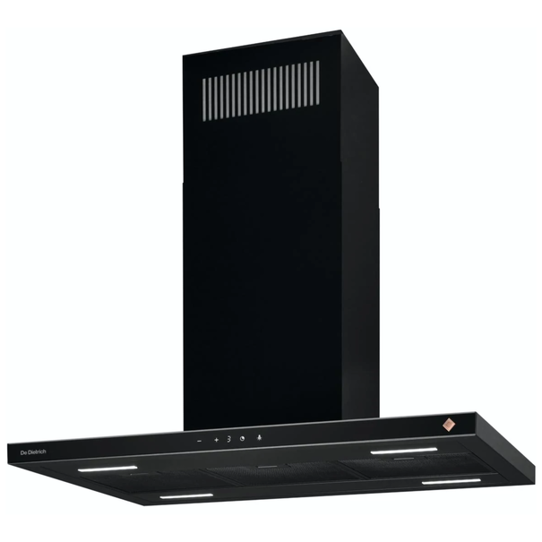 Островная Т-образная вытяжка De Dietrich DHI2963B (Черный)