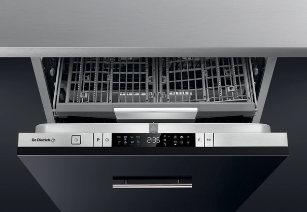 Встраиваемая посудомоечная машина De Dietrich DCJ532DQX (Нержавеющая сталь)