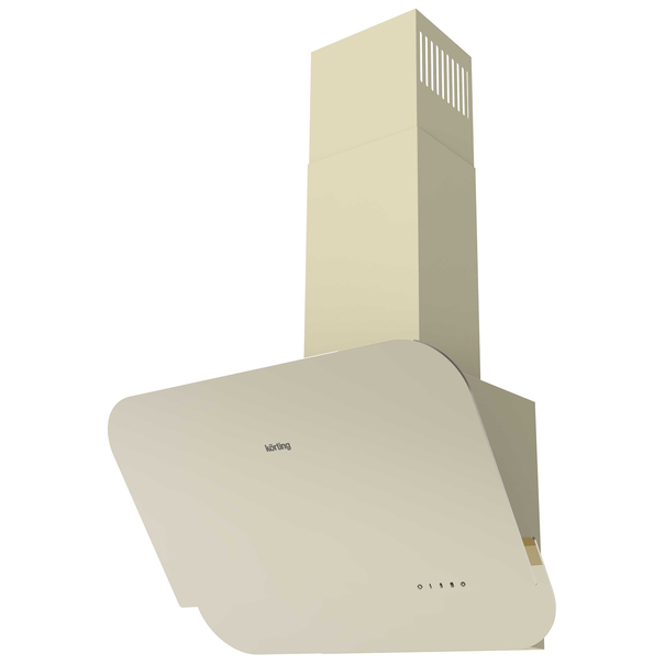 Наклонная вытяжка Korting KHC 66135 G (Бежевый)