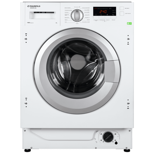 Встраиваемая стиральная машина MAUNFELD MBWM148S (Белый)