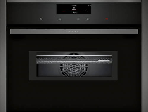 Компактный духовой шкаф с свч Neff C28MT27G0 (Графит)