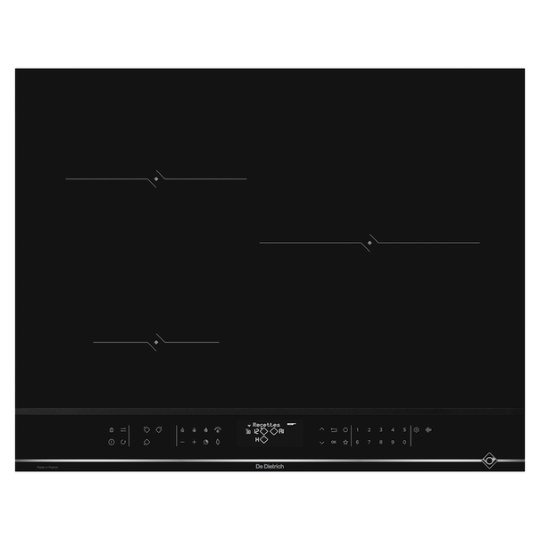 Индукционная варочная панель De Dietrich DPI4320 (Черный / Нержавеющая сталь)