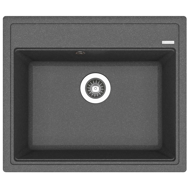 Кухонная мойка Florentina ЛИПСИ 600 (Черный)